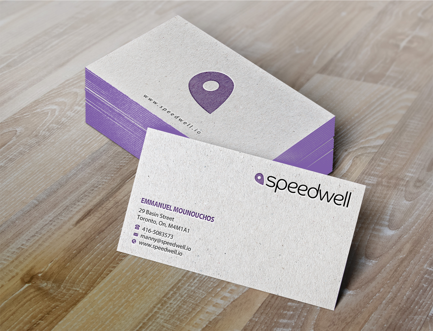 Business Card Design by Brand aid for Speedwell Technologies  | Design #16530174