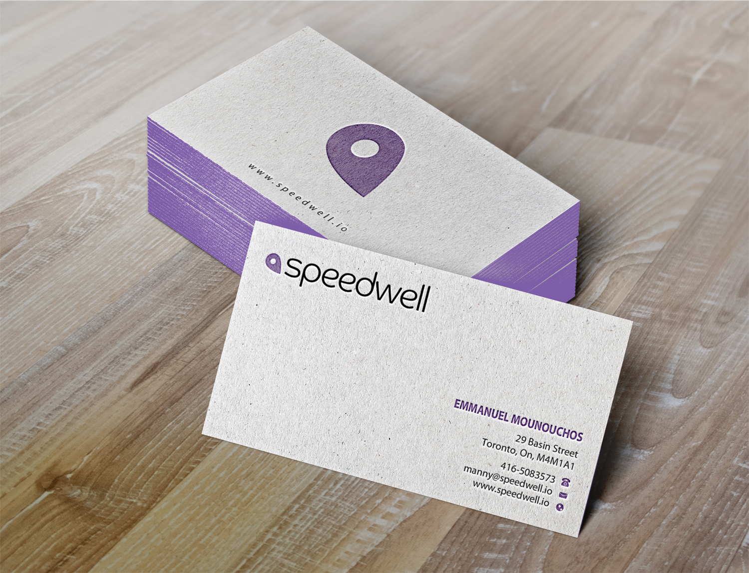 Business Card Design by Brand aid for Speedwell Technologies  | Design #16530176
