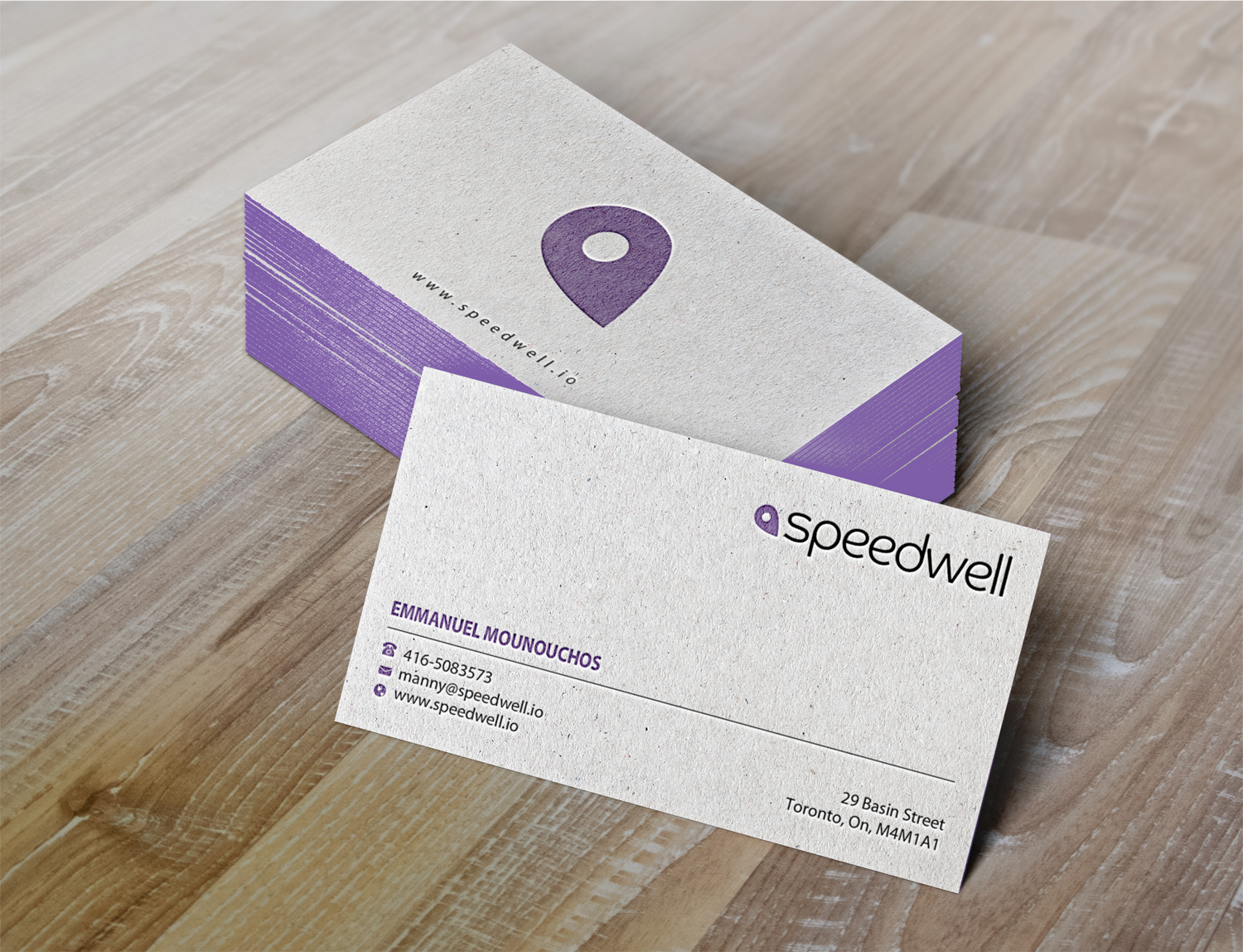 Business Card Design by Brand aid for Speedwell Technologies  | Design #16530177