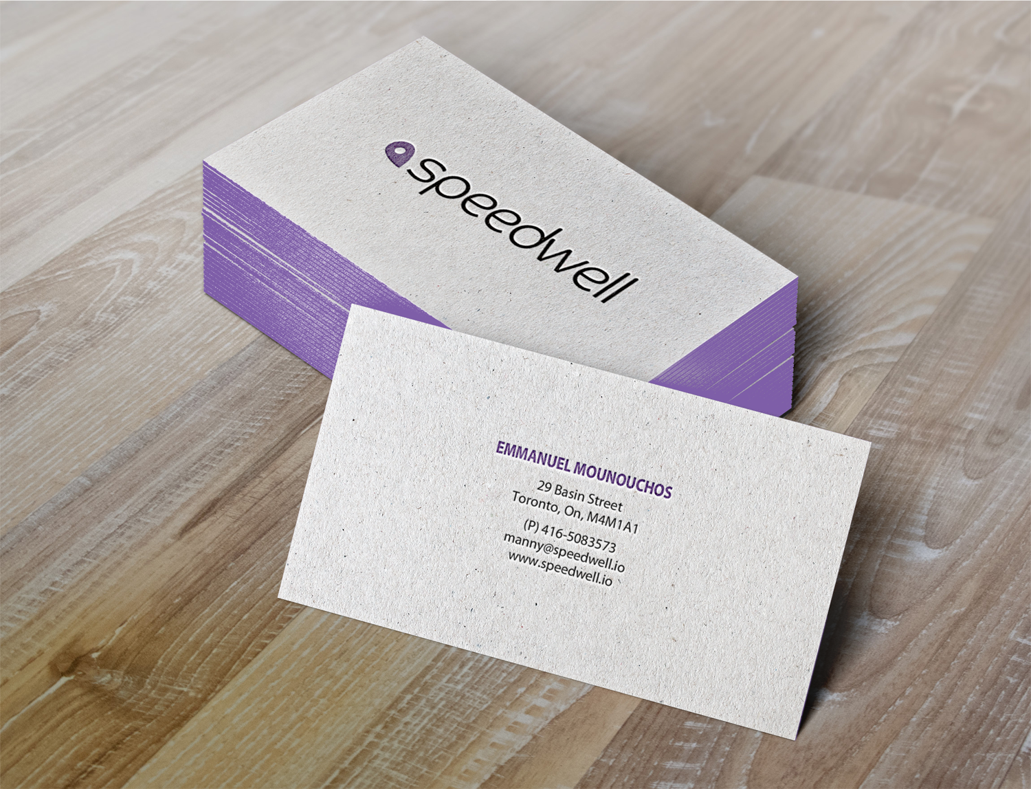 Business Card Design by Brand aid for Speedwell Technologies  | Design #16530178
