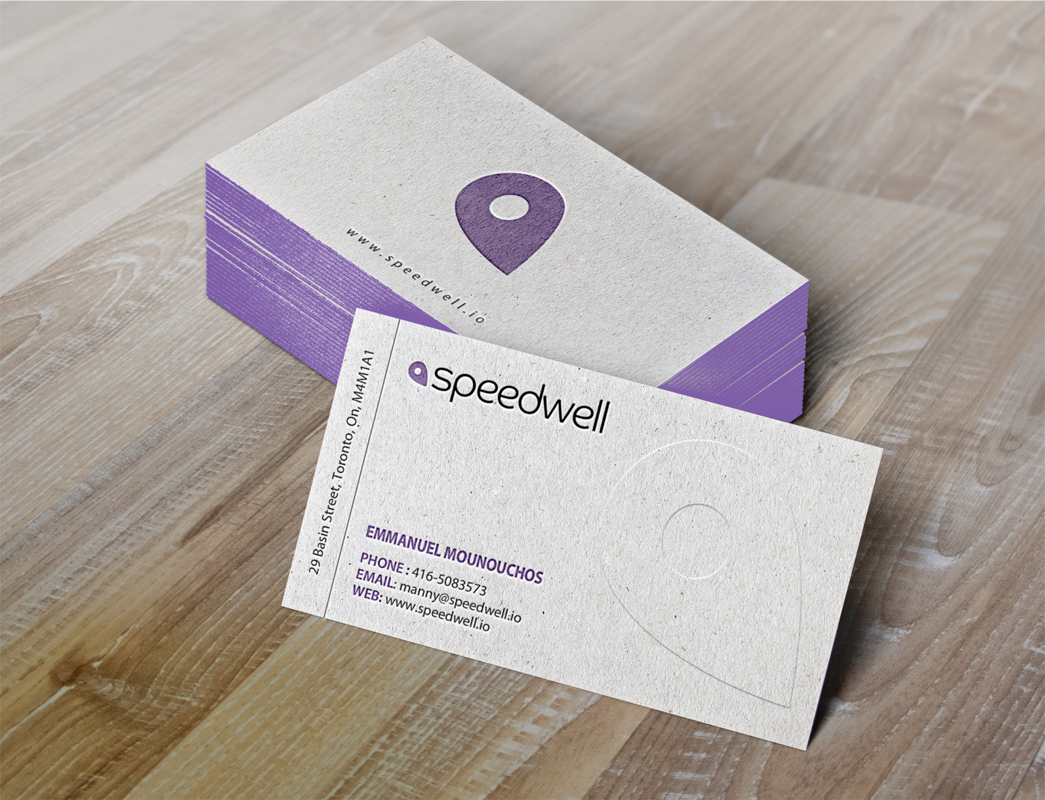 Business Card Design by Brand aid for Speedwell Technologies  | Design #16530179