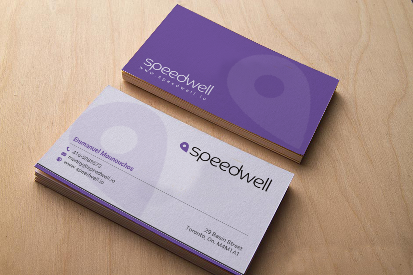 Business Card Design by chandrayaan.creative for Speedwell Technologies  | Design #16538265