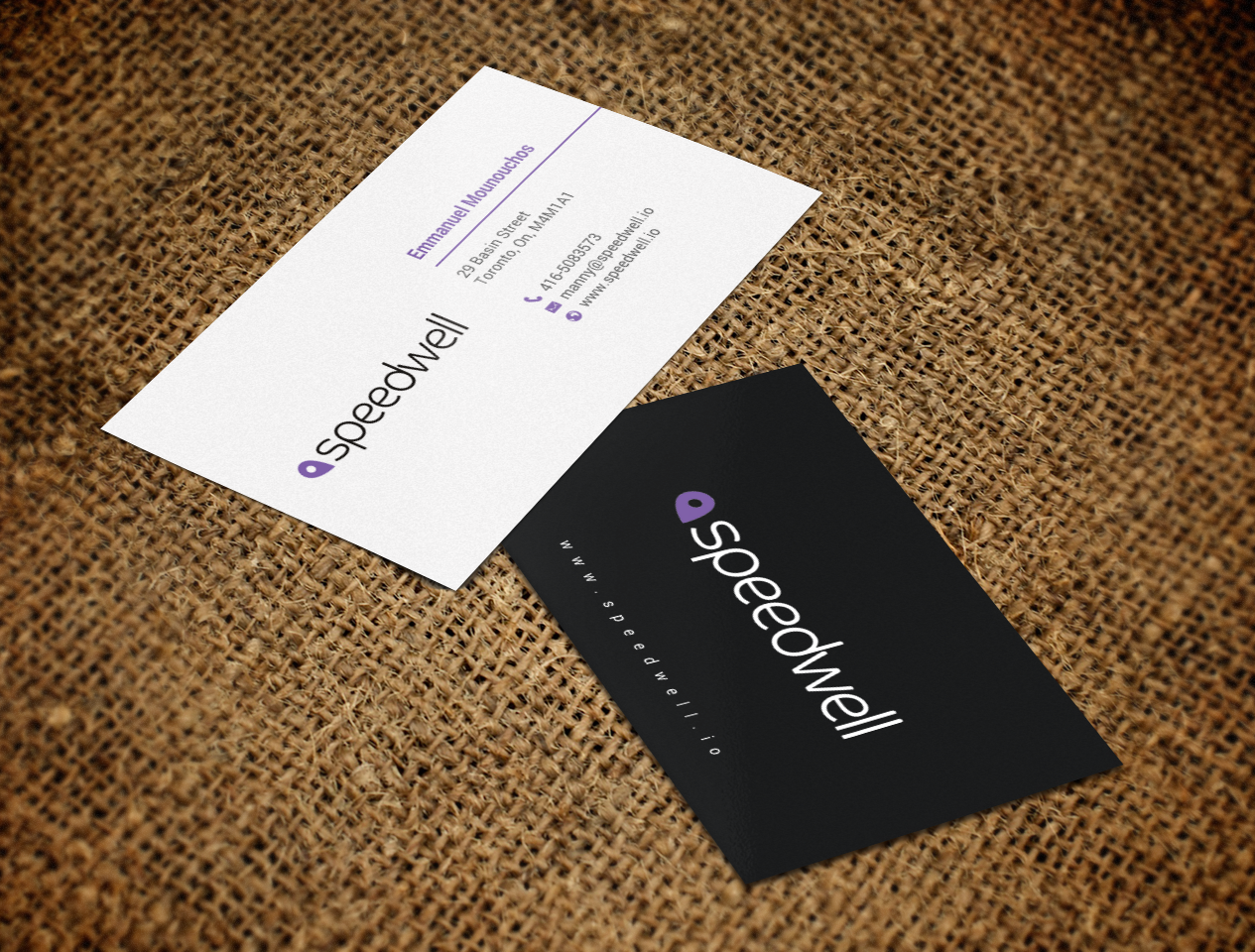 Business Card Design by chandrayaan.creative for Speedwell Technologies  | Design #16539278