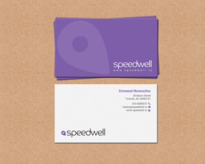 Diseño de Tarjeta de Presentación por chandrayaan.creative para Speedwell Technologies  | Diseño: #16539385