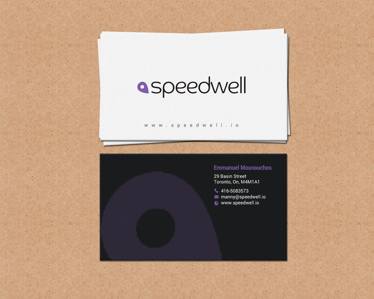 Business Card Design by chandrayaan.creative for Speedwell Technologies  | Design #16539553