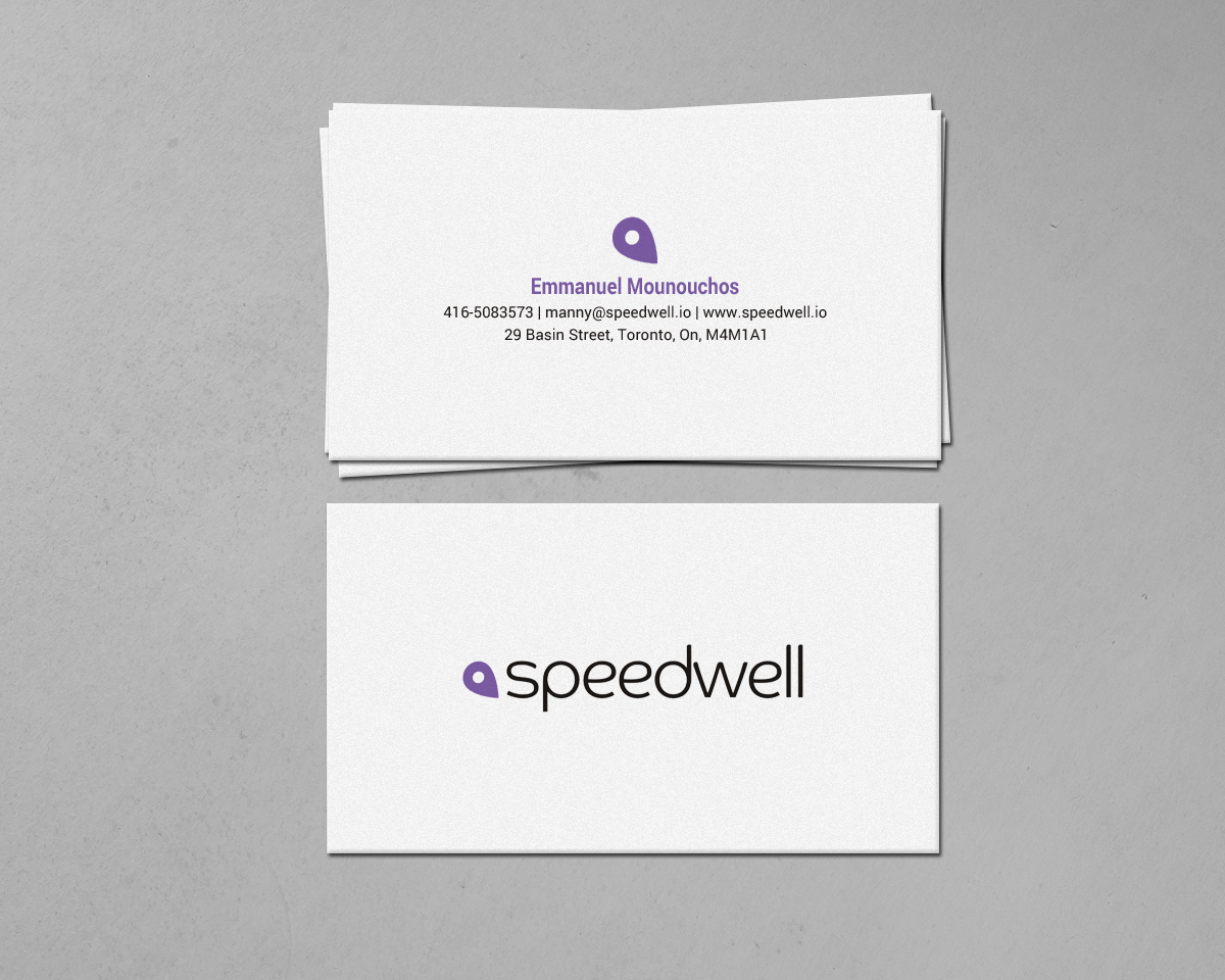 Diseño de Tarjeta de Presentación por chandrayaan.creative para Speedwell Technologies  | Diseño #16539727