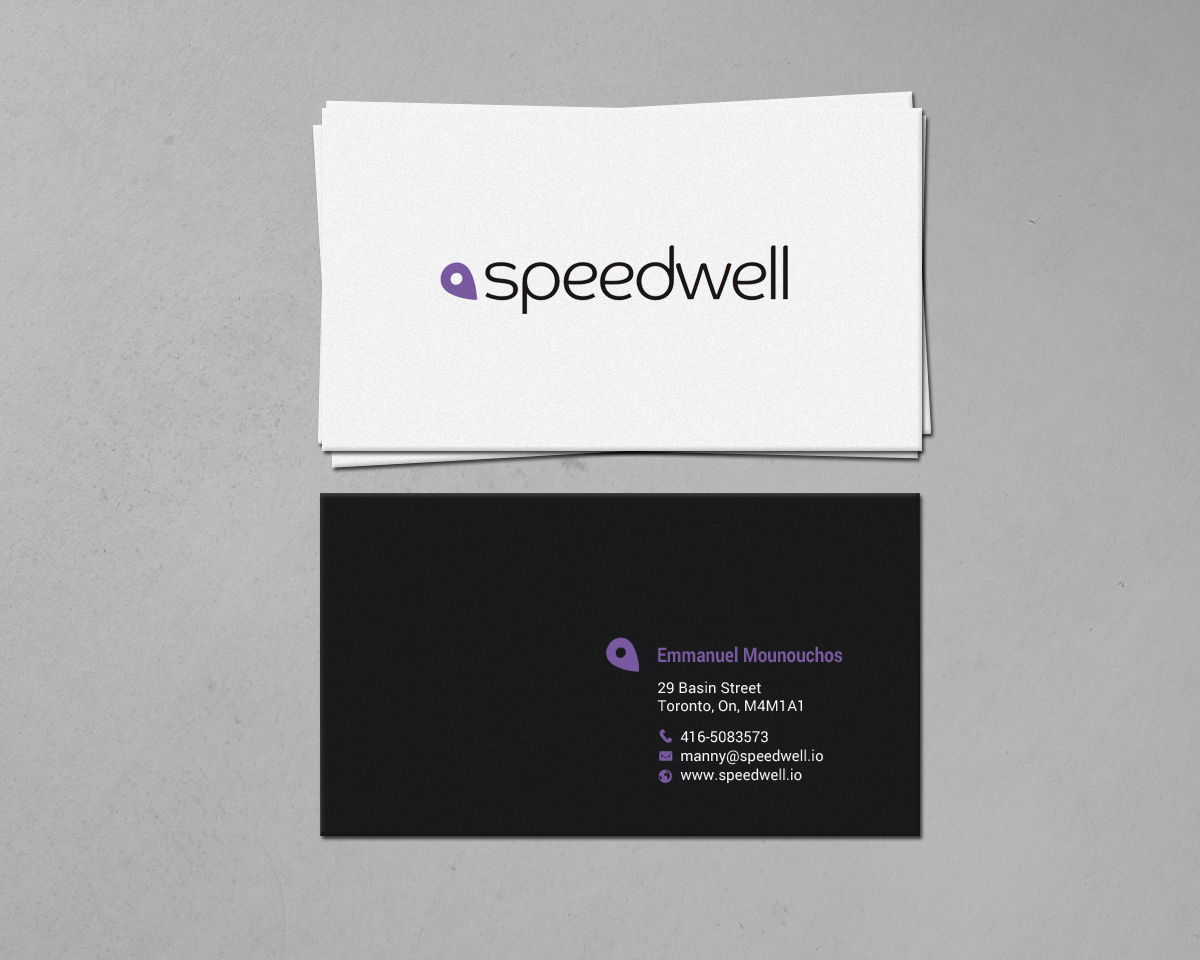 Business Card Design by chandrayaan.creative for Speedwell Technologies  | Design #16544033