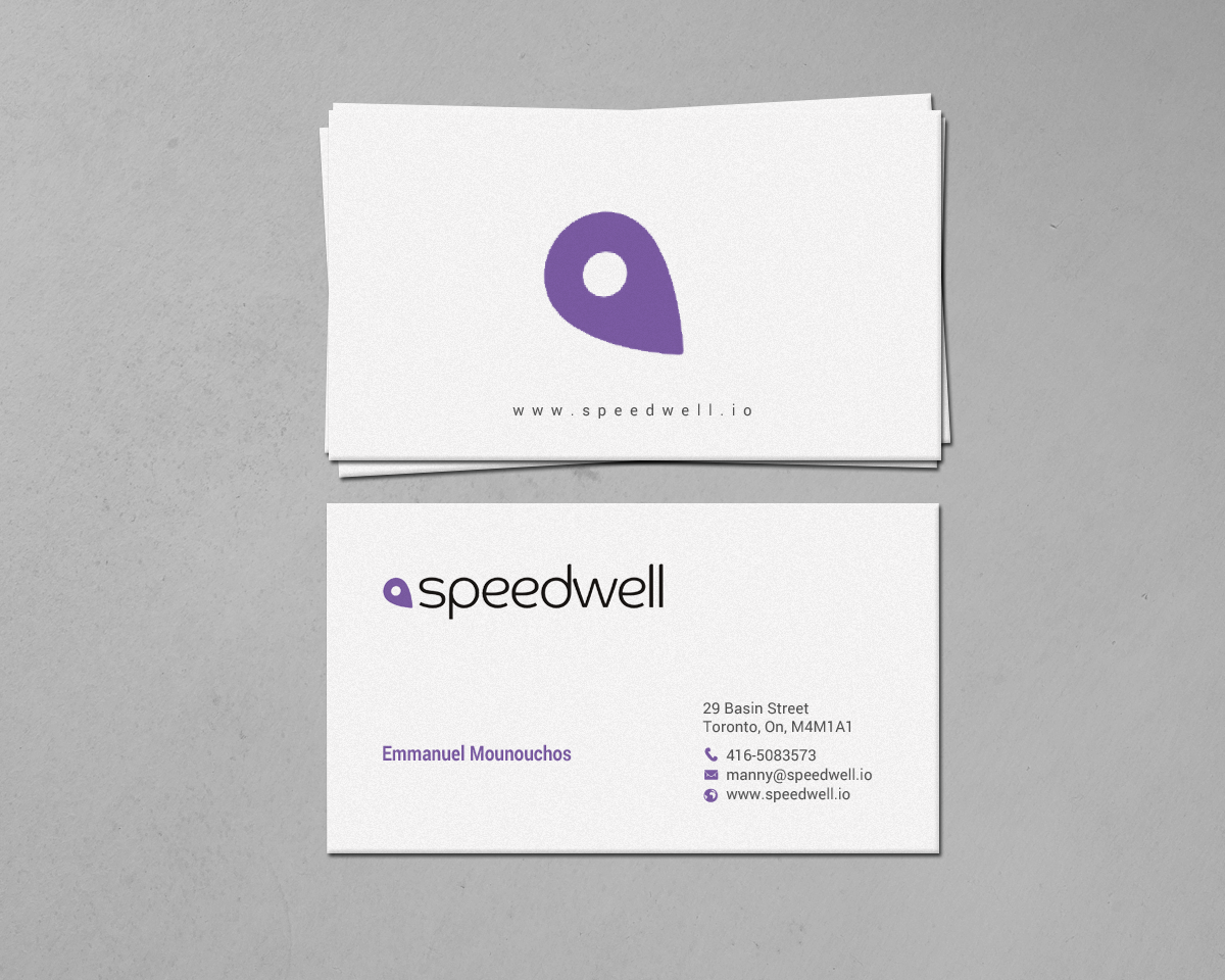 Business Card Design by chandrayaan.creative for Speedwell Technologies  | Design #16544034