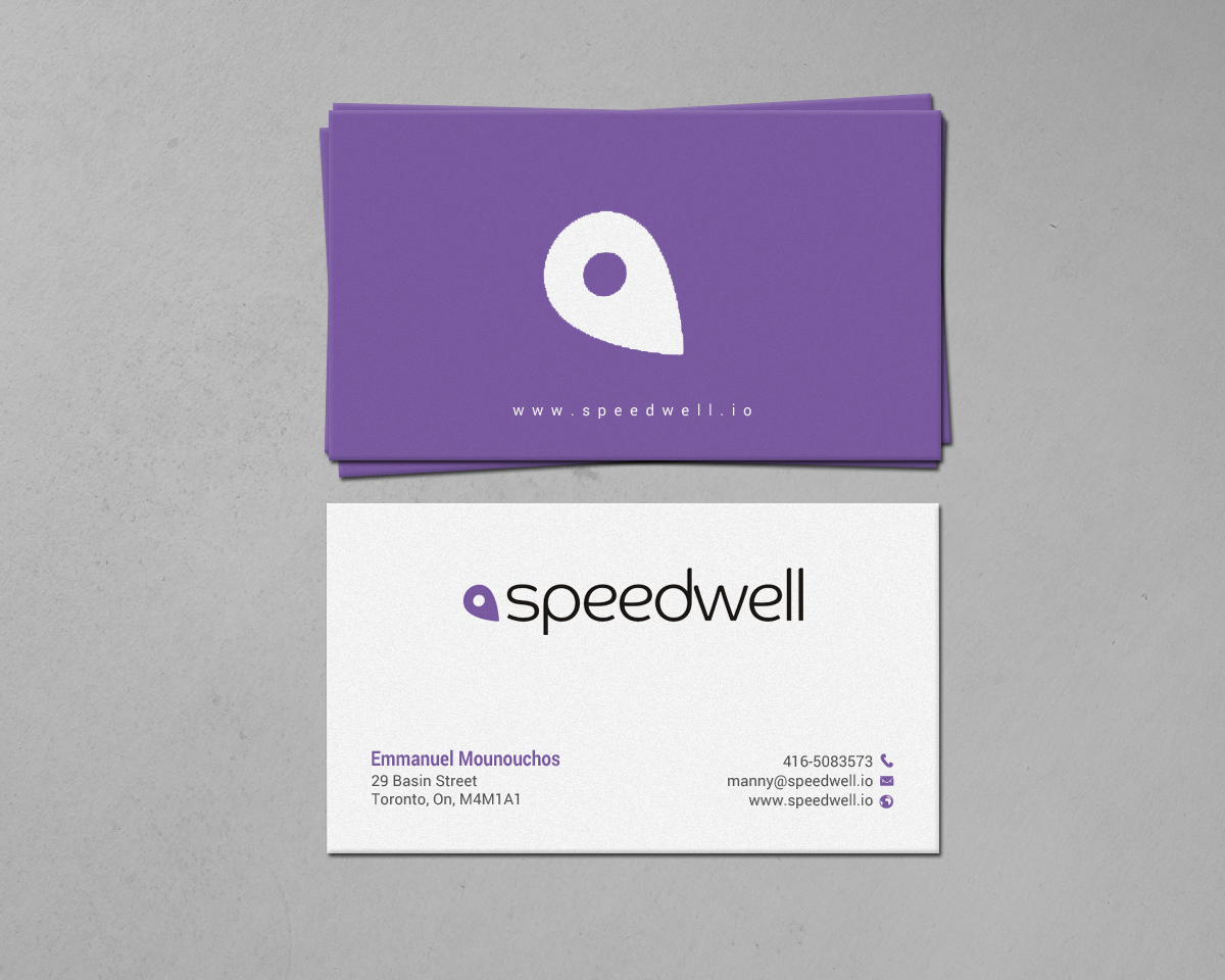 Diseño de Tarjeta de Presentación por chandrayaan.creative para Speedwell Technologies  | Diseño #16544035