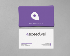 Diseño de Tarjeta de Presentación por chandrayaan.creative para Speedwell Technologies  | Diseño: #16544035