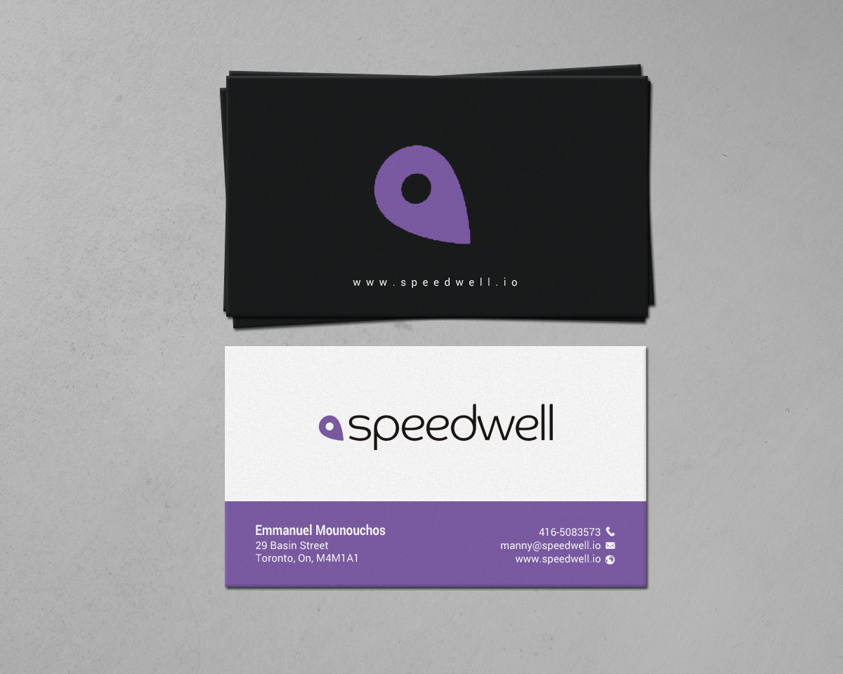 Diseño de Tarjeta de Presentación por chandrayaan.creative para Speedwell Technologies  | Diseño #16544036