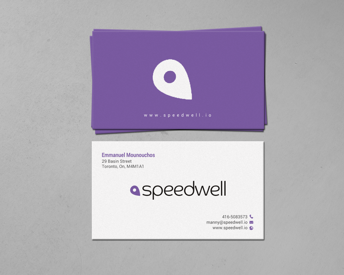 Business Card Design by chandrayaan.creative for Speedwell Technologies  | Design #16544037
