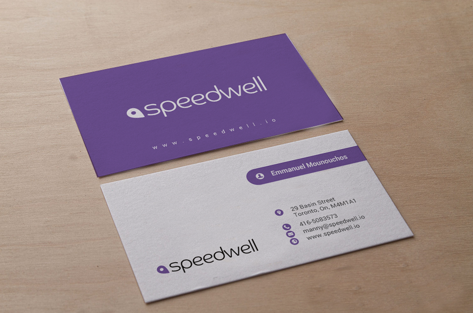 Business Card Design by chandrayaan.creative for Speedwell Technologies  | Design #16544137