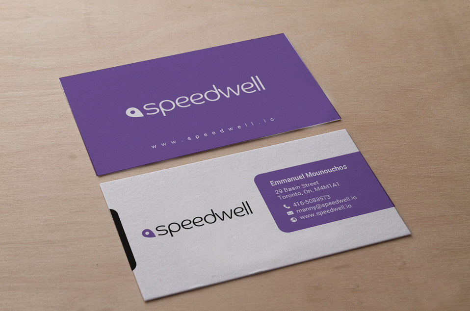 Diseño de Tarjeta de Presentación por chandrayaan.creative para Speedwell Technologies  | Diseño #16544206