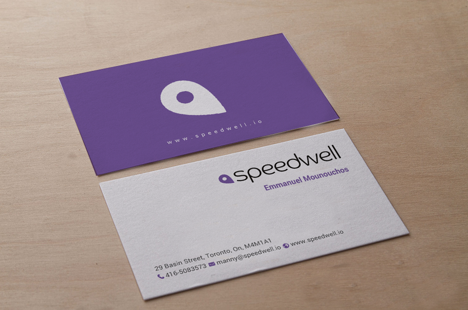 Diseño de Tarjeta de Presentación por chandrayaan.creative para Speedwell Technologies  | Diseño #16544209