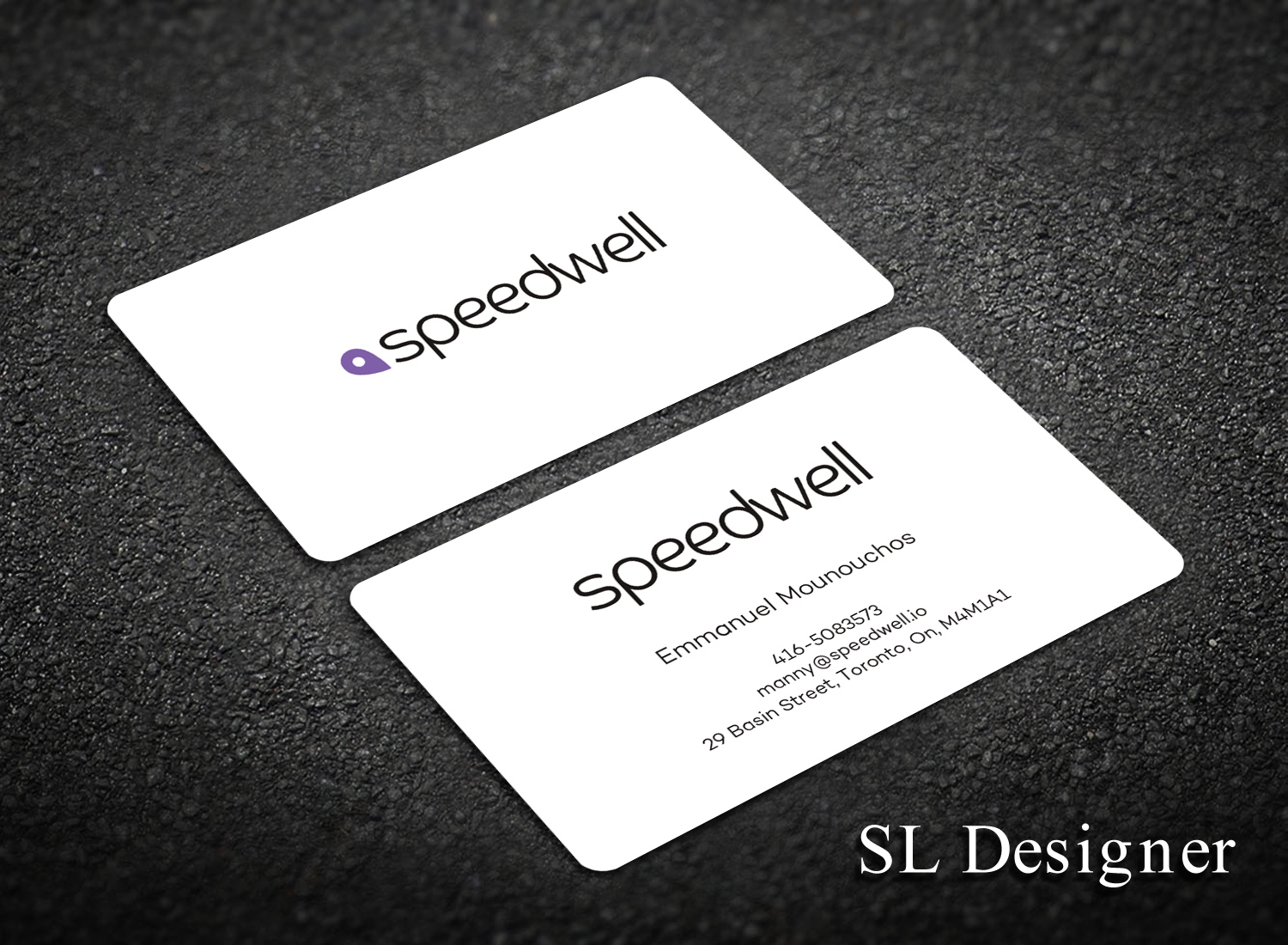 Diseño de Tarjeta de Presentación por SL Designer para Speedwell Technologies  | Diseño #16509273