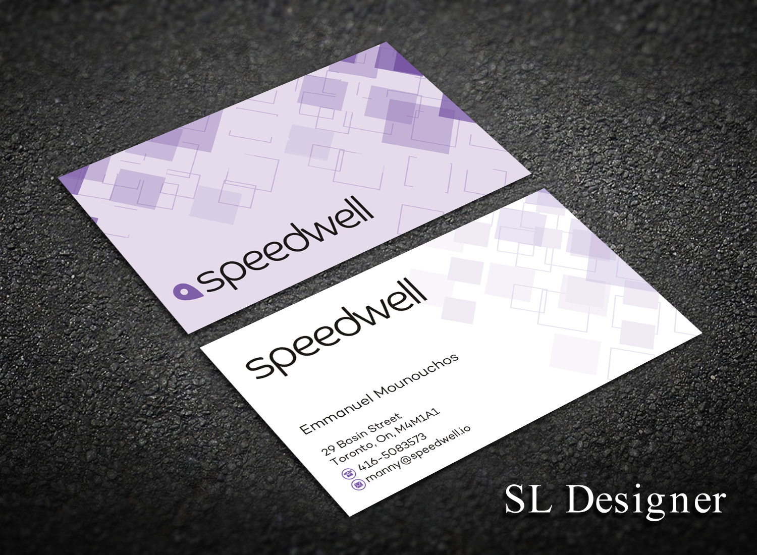 Diseño de Tarjeta de Presentación por SL Designer para Speedwell Technologies  | Diseño #16509274