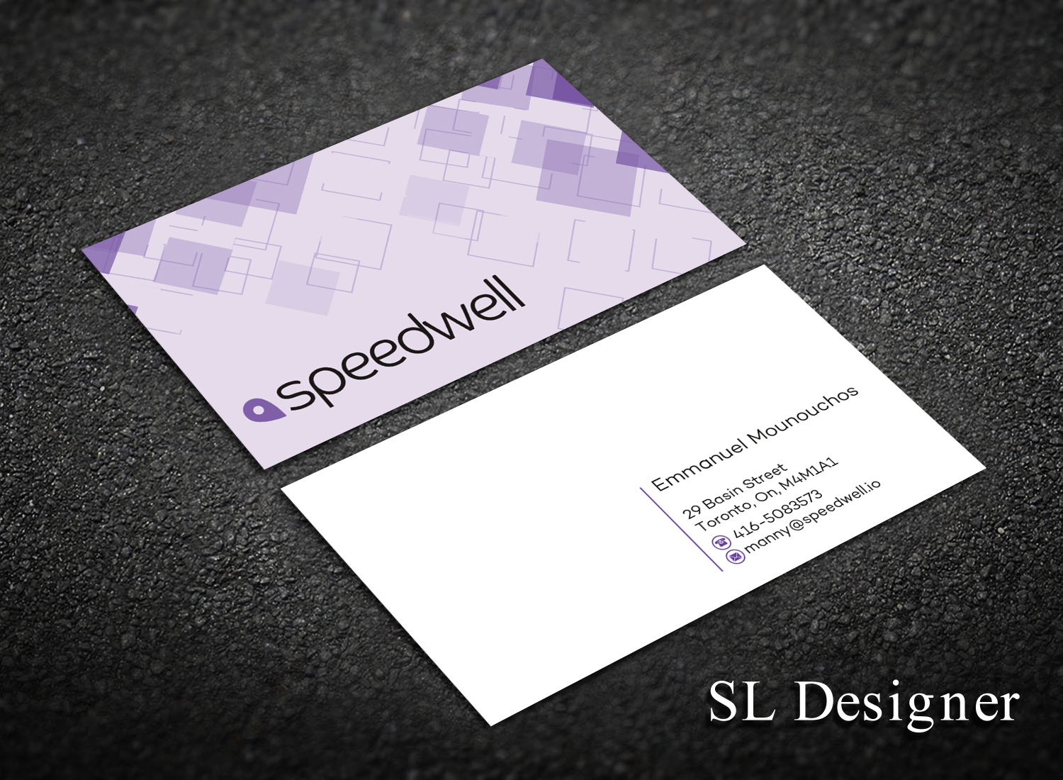 Diseño de Tarjeta de Presentación por SL Designer para Speedwell Technologies  | Diseño #16509275
