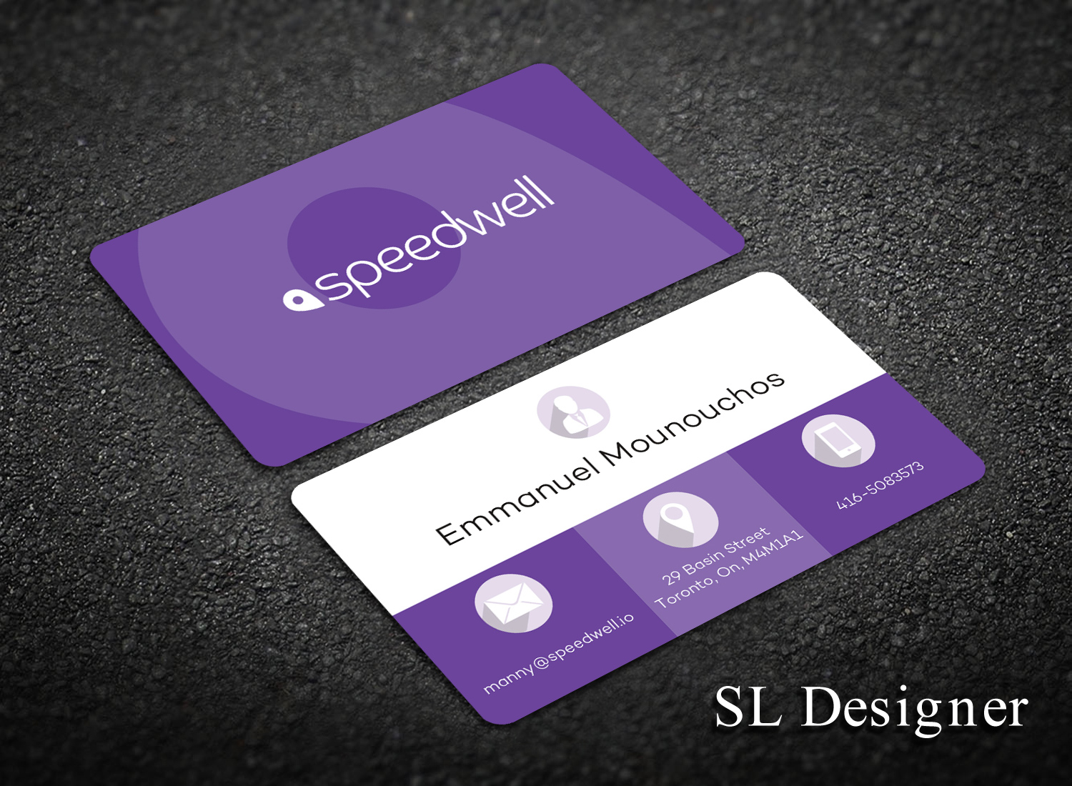 Business Card Design by SL Designer for Speedwell Technologies  | Design #16509392
