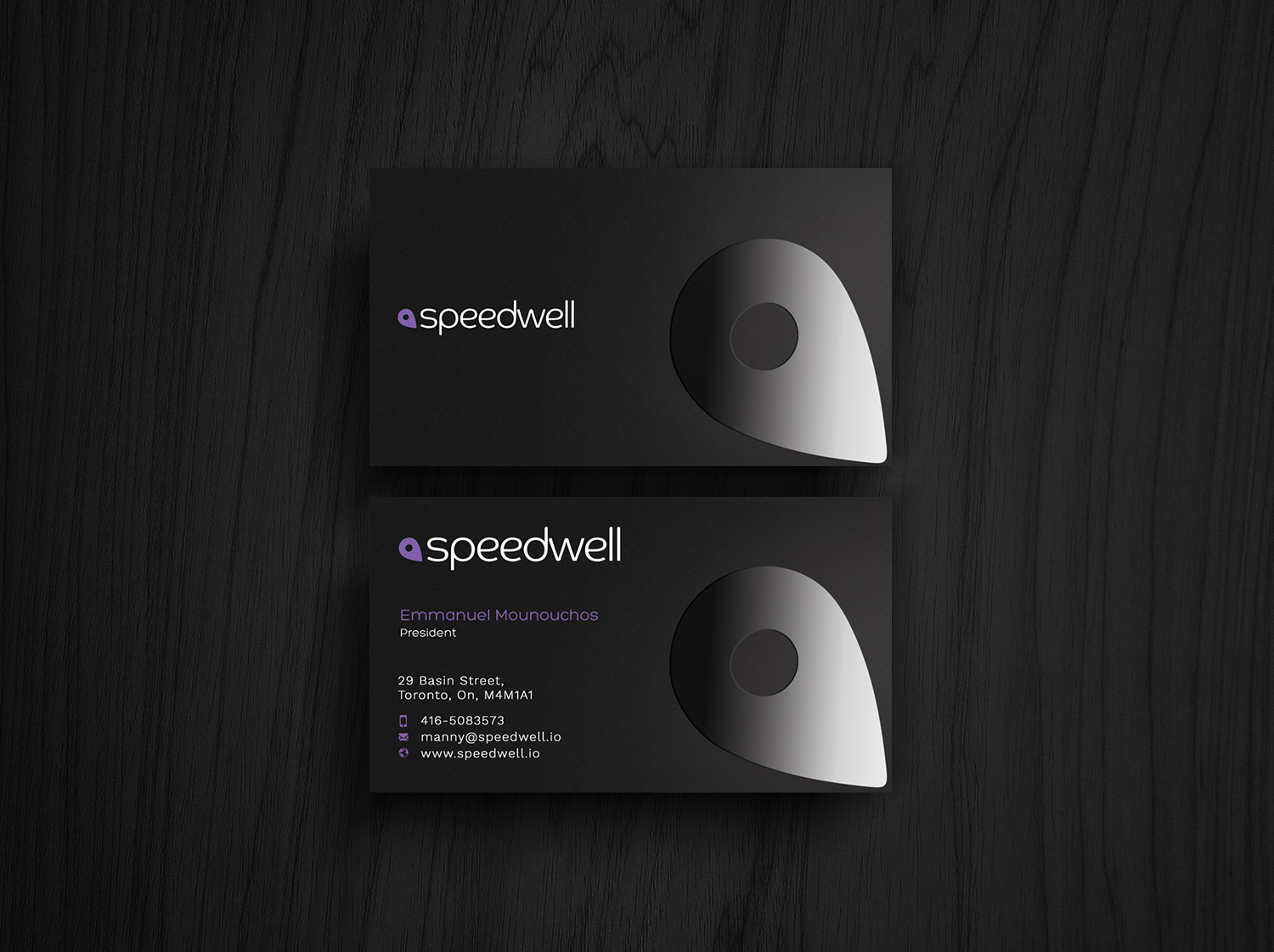 Design de Carte de Visite par Graphic Flame pour Speedwell Technologies  | Design #16603299