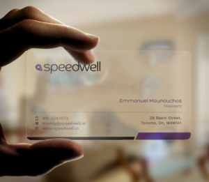Business Card Design by Graphic Flame for Speedwell Technologies  | Design: #16603309