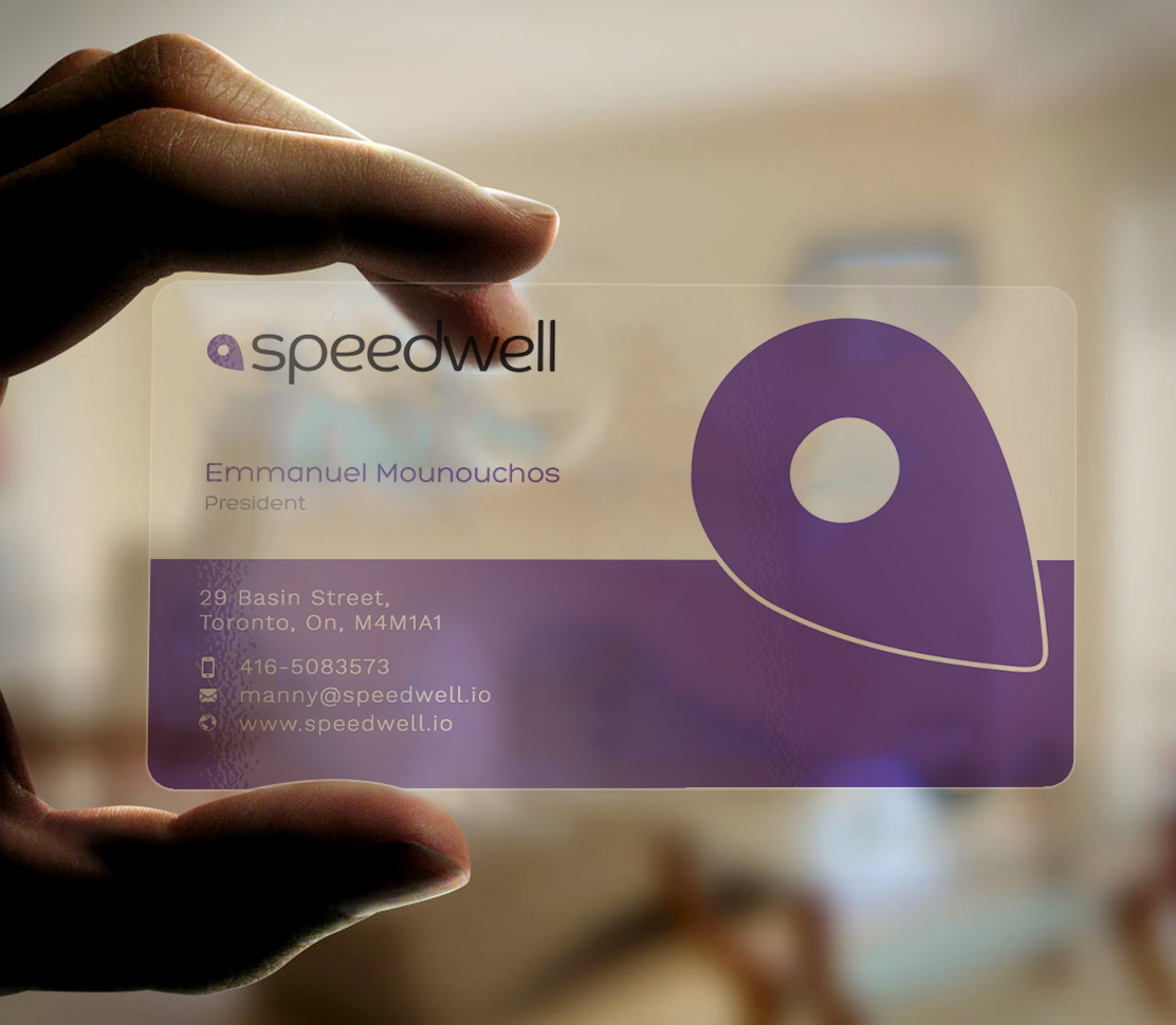 Business Card Design by Graphic Flame for Speedwell Technologies  | Design #16603313