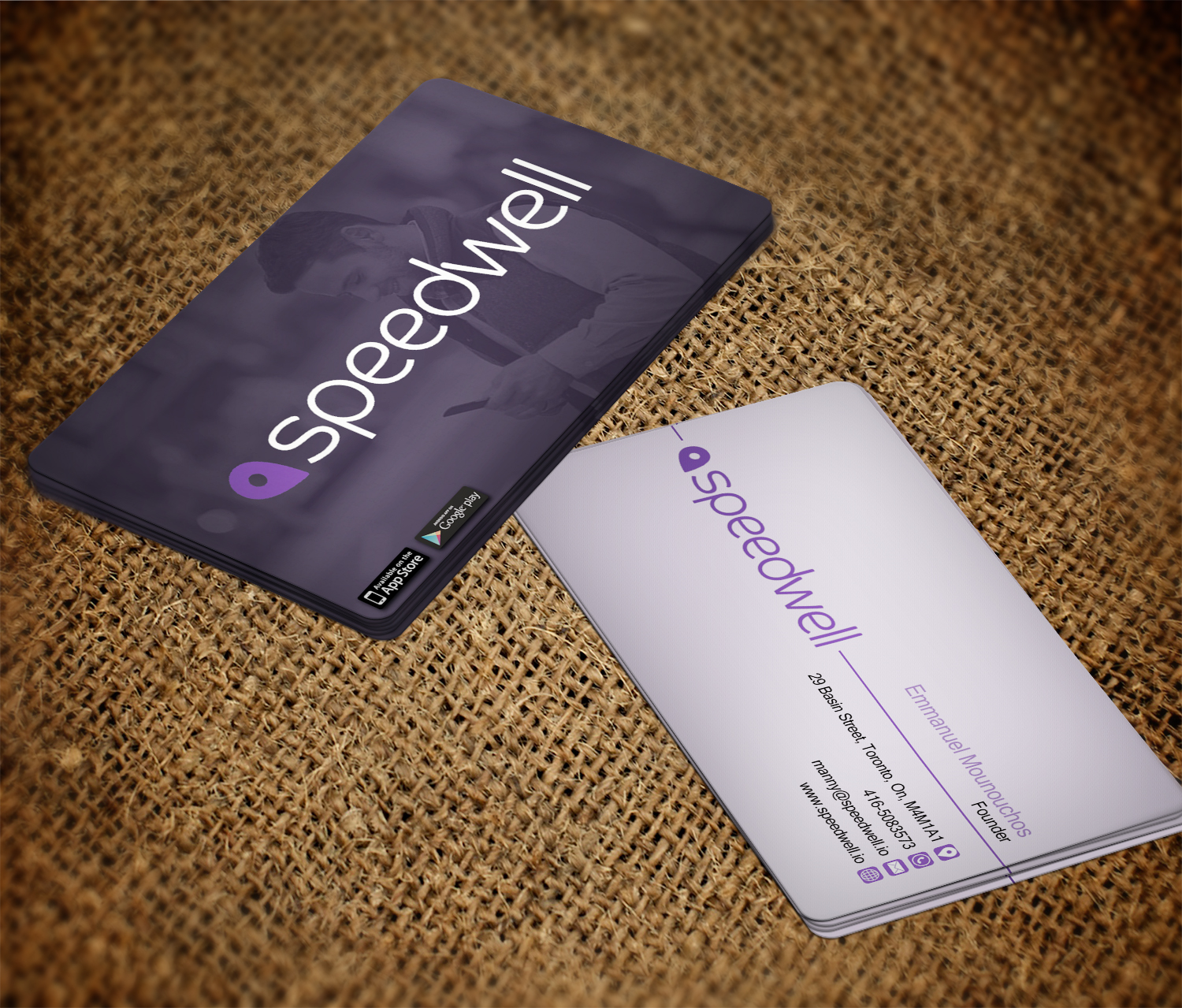 Business Card Design by Imagine Box for Speedwell Technologies  | Design #16533785