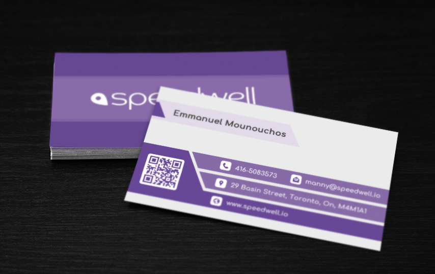 Visitenkarten-Design von rokyshakil für Speedwell Technologies  | Design #16523478