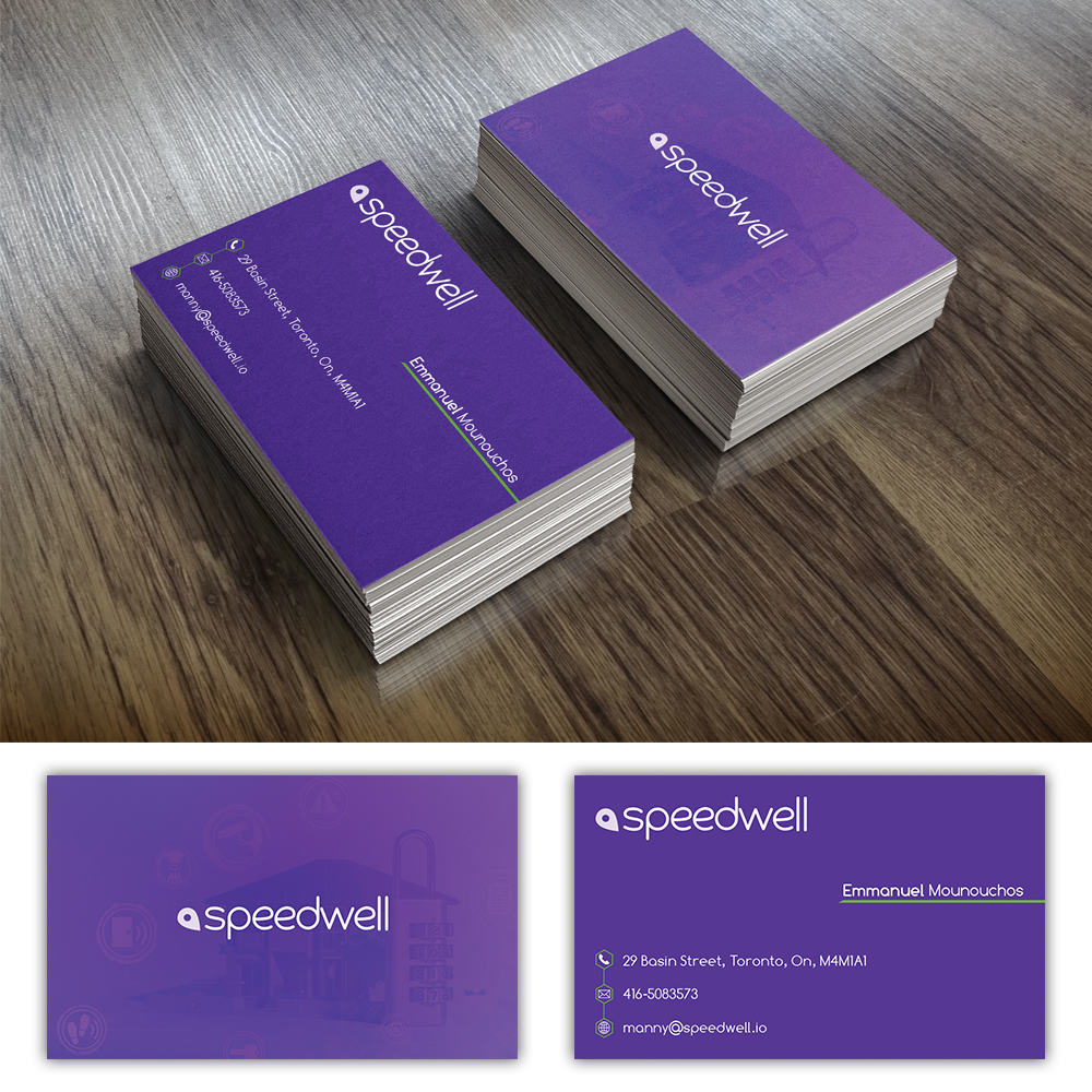Design de Carte de Visite par codopoliz.solutions pour Speedwell Technologies  | Design #16518159