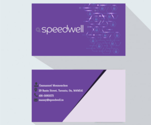 Visitenkarten-Design von Anna.e für Speedwell Technologies  | Design: #16575228