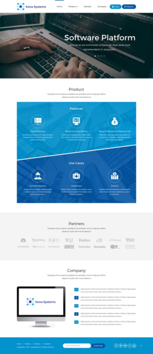 Web Design by pb for this project | Design: #16500494
