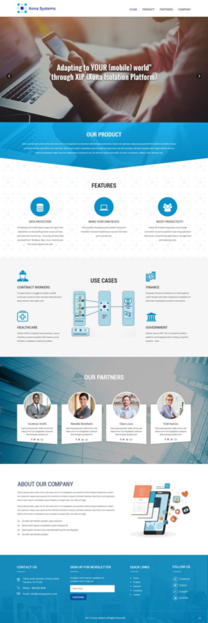 Web Design by pb for this project | Design: #16500502