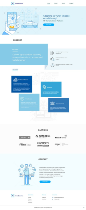Web Design by pb for this project | Design: #16500507
