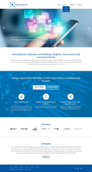 Web Design by pb for this project | Design: #16539120