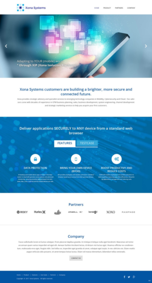 Web Design by pb for this project | Design: #16539121