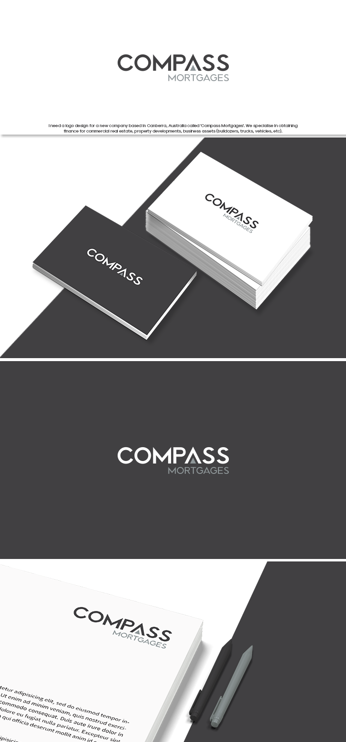 Diseño de Logo por GBDESIGN para compass mortgages | Diseño #16476692