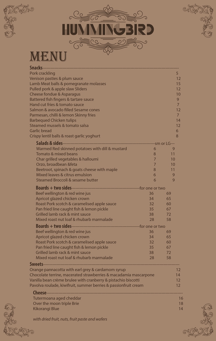 Menu Design Nz | menu design by widyaguna design 2657992 Menu Design Nz | menu design by widyaguna design 2657992