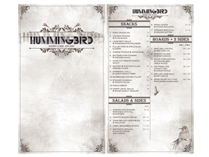 Menu Design by Joshuaecwf
