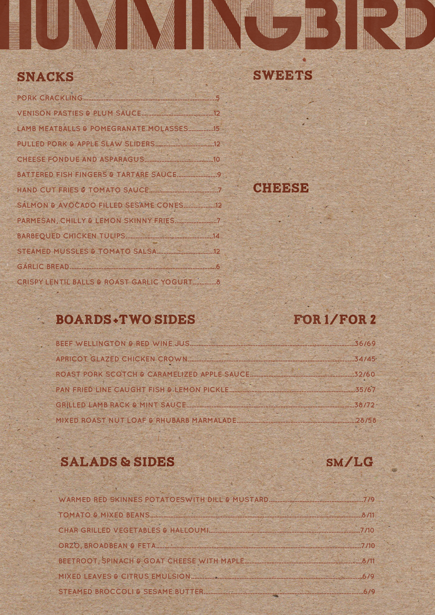Menu Design by betiobca for this project | Design: #2704141