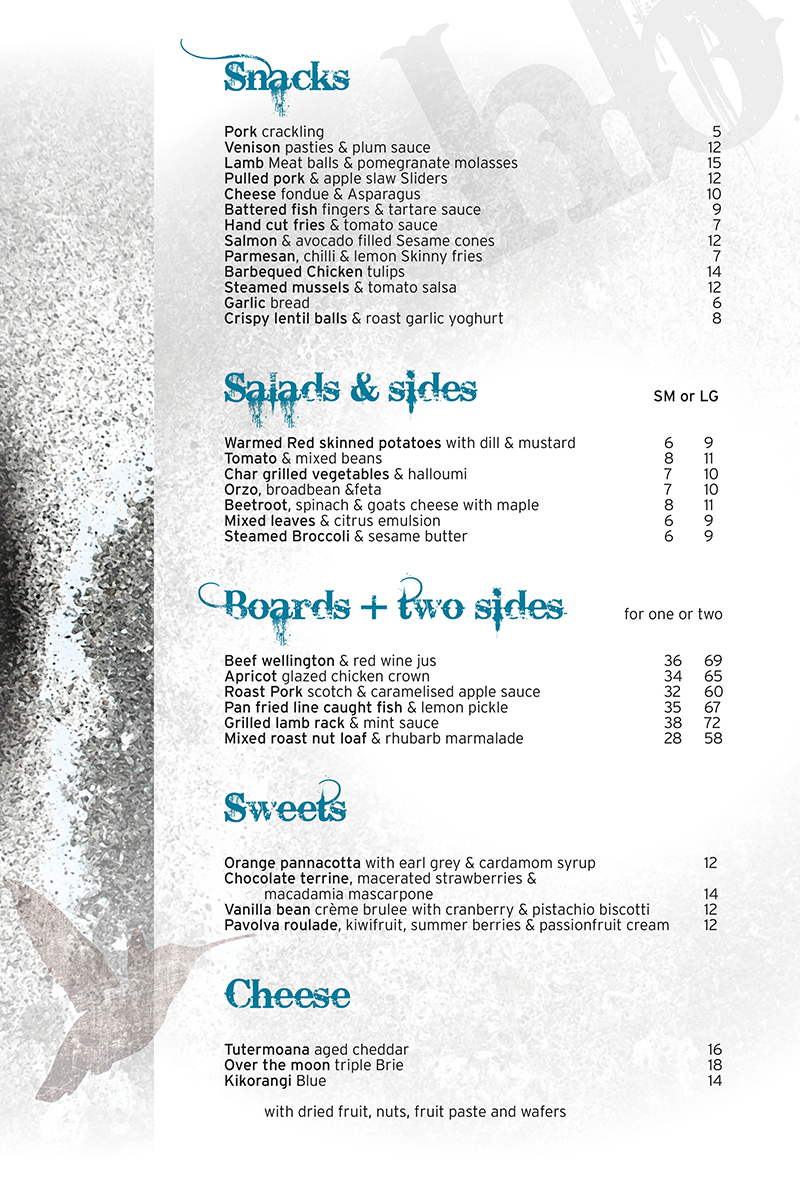 Menu Design by iD_intelligentDesign for this project | Design #2690166