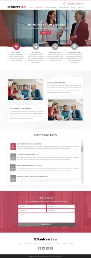 Web Design by pb for this project | Design: #16482670