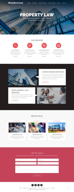 Web Design by pb for this project | Design: #16482672