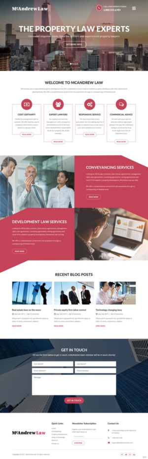 Web Design by pb for this project | Design: #16482688