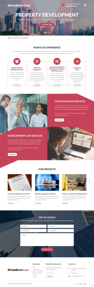 Web Design by pb for this project | Design: #16490429