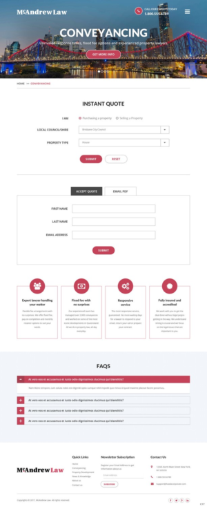 Web Design by pb for this project | Design: #16500374
