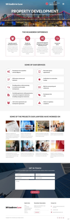 Web Design by pb for this project | Design: #16549063