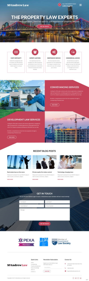 Web Design by pb for this project | Design: #16549064