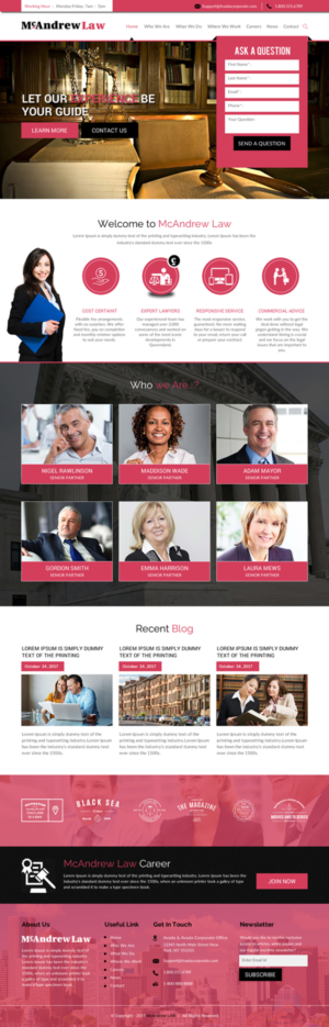 Web Design by rightway for this project | Design: #16549711