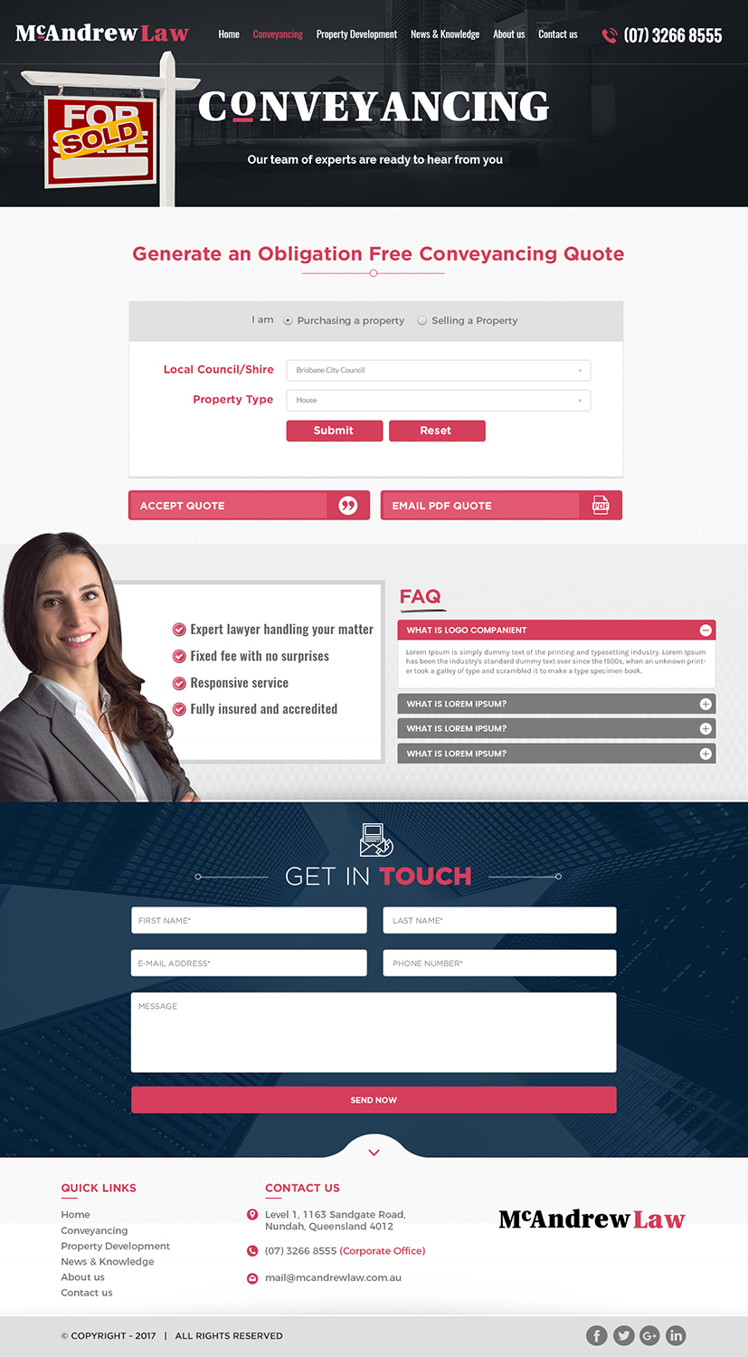 Web Design by SAI DESIGNS for this project | Design #16560762