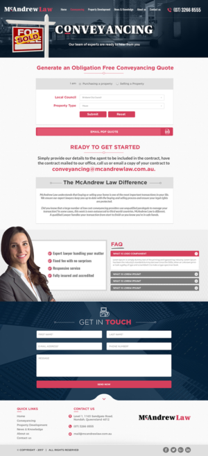 Web Design by SAI DESIGNS for this project | Design: #16574064